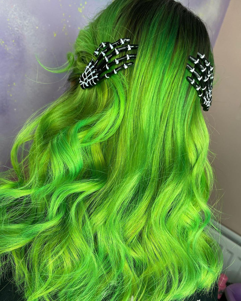 Crazy Color Semi Permanent Lime Twist Hair Color 100ml (Pack Of 2).