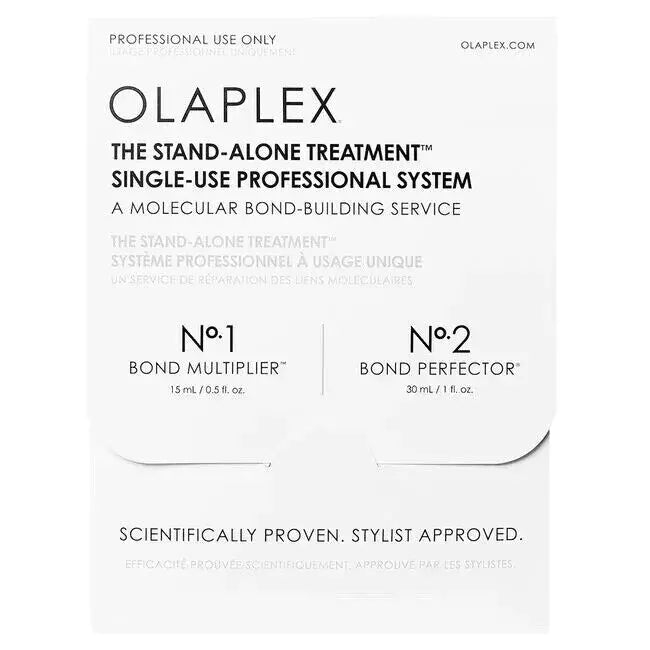 Olaplex Stand-Alone Treatment Single-Use Professional System - No.1 4ml & No.2 15ml.