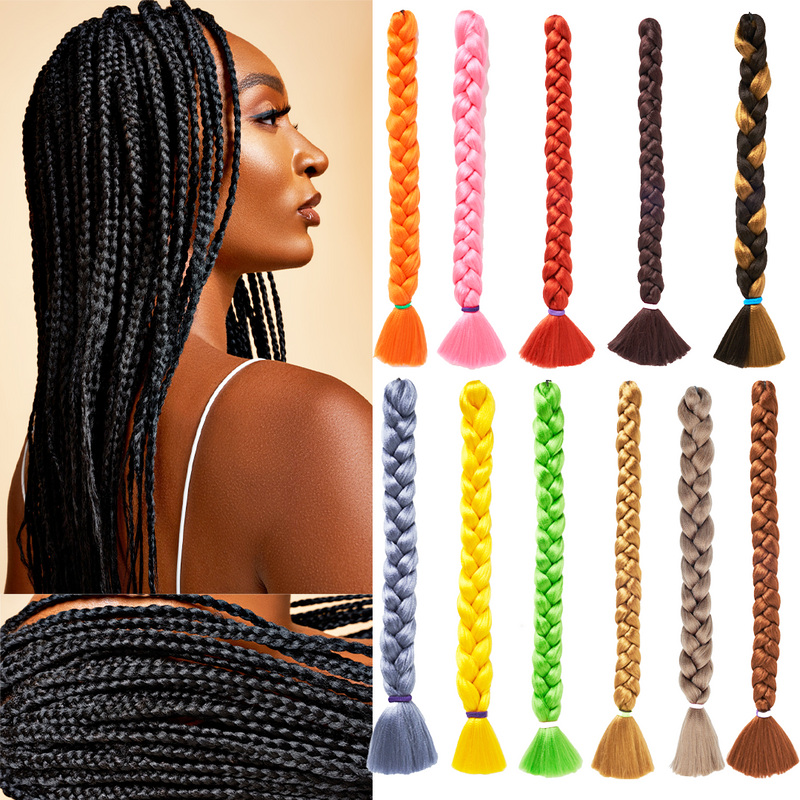 Xpression Ultra Braid Hair Extenstion For Braiding 82'' 165g - (Colour 1B)