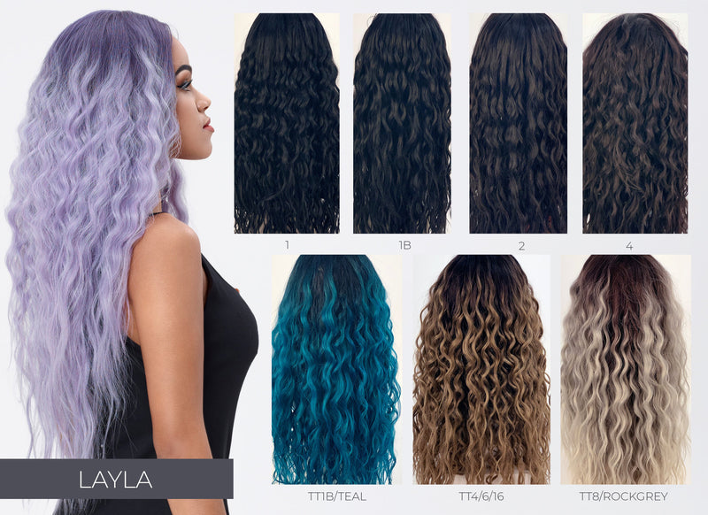 Sleek Spotlight Hair Wigs - LAYLA