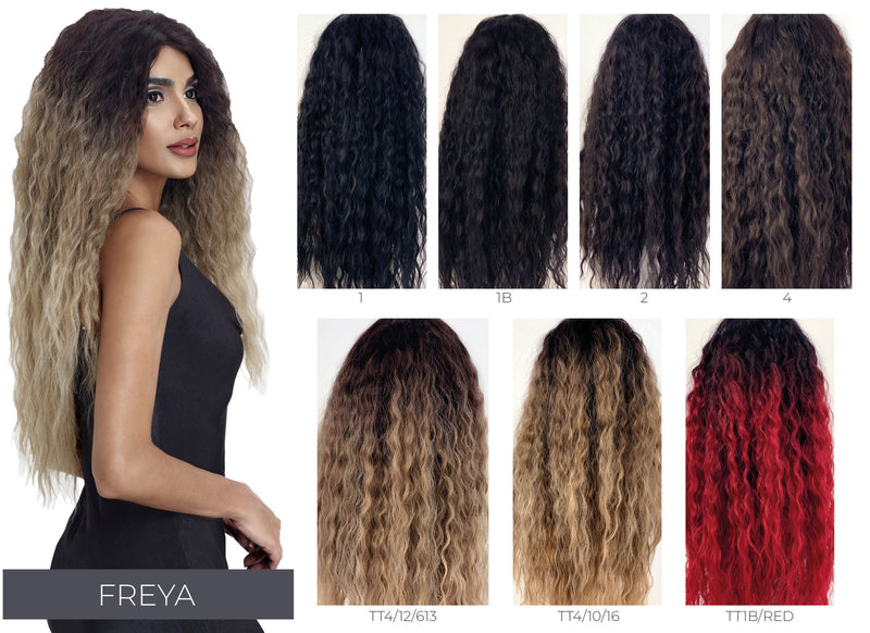 Sleek Spotlight Hair Wigs - FREYA