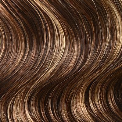SLEEK EW INDIAN / LUXURY Human Hair Extension Weave/Weft (Brown/Blonde-4/27)