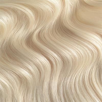 Sleek Style Icon Virgin Remy Human Hair Extension Weft/Weave (Ash Blonde)