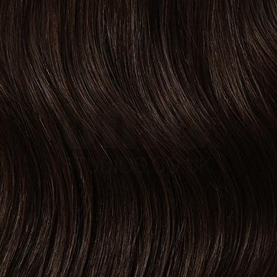 Sleek Style Icon Virgin Remy Human Hair Extension Weft/Weave (Chocolate Brown-4)