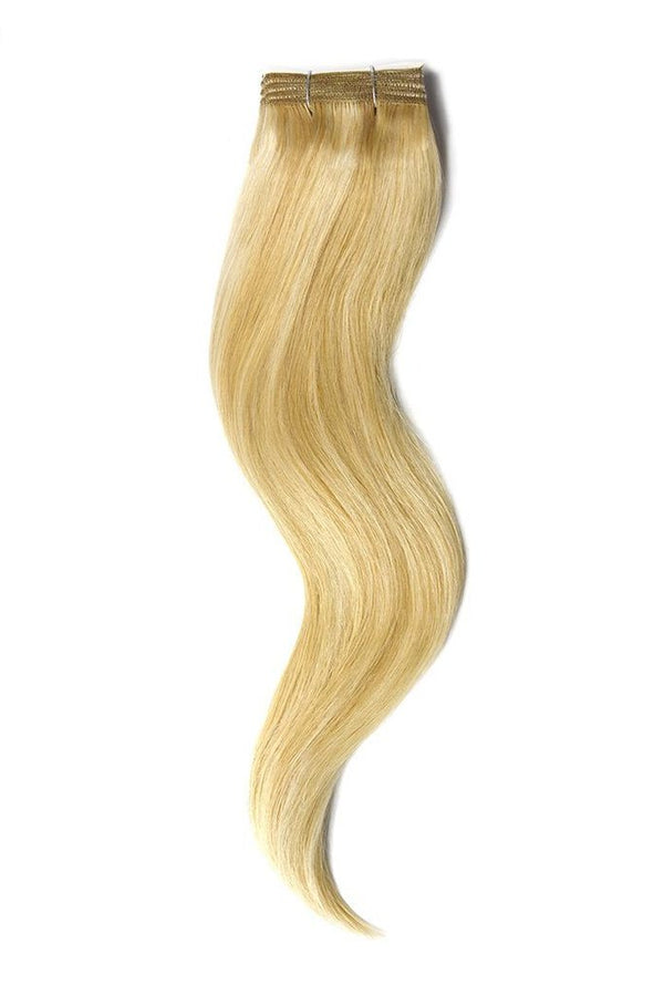 Remy Human Hair Weft/Weave Extensions - Golden Blonde/Bleach Blonde Mix (#16/613)