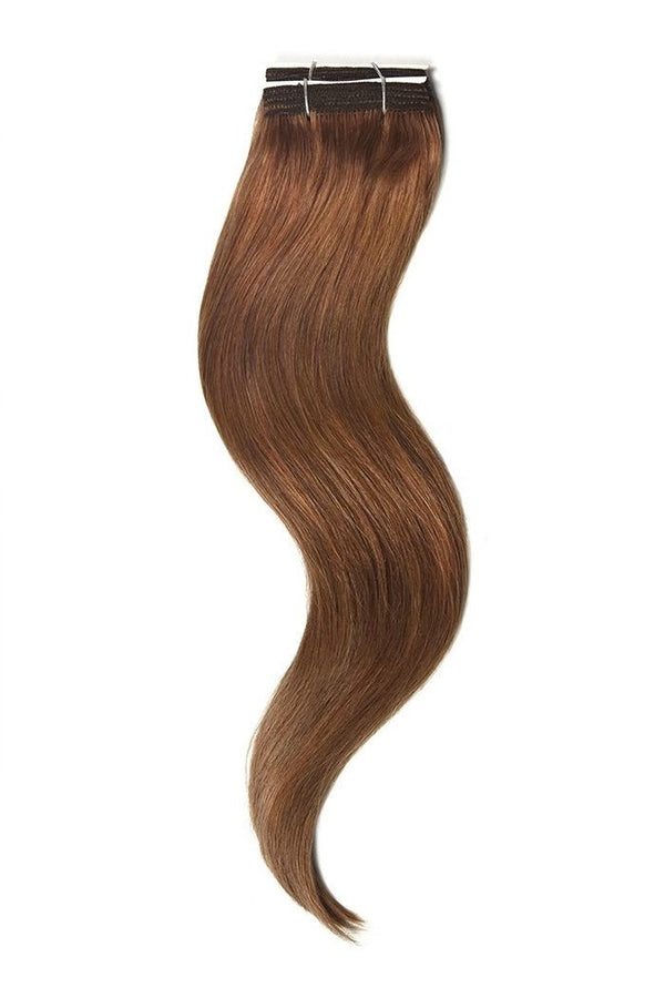 Remy Human Hair Weft/Weave Extensions - Light Auburn (#30)