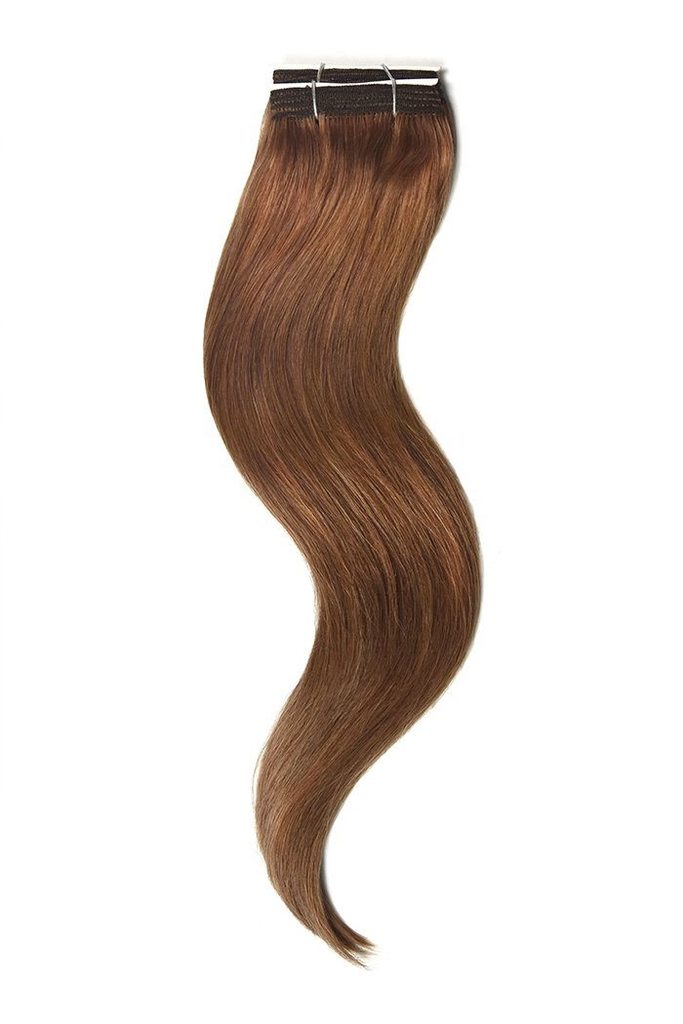 Remy Human Hair Weft/Weave Extensions - Light Auburn (