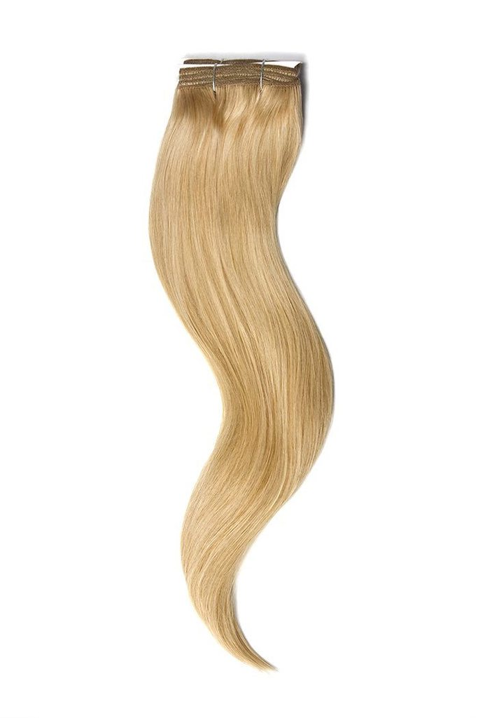 Remy Human Hair Weft/Weave Extensions - Light Golden Blonde (