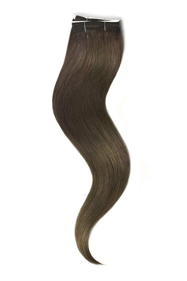 Remy Human Hair Weft/Weave Extensions - Mousey Brown (#6B)