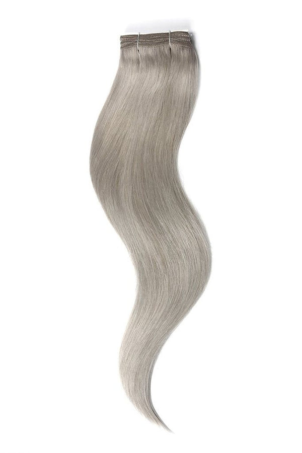 Remy Human Hair Weft/Weave Extensions - Silver/Grey (#SG)