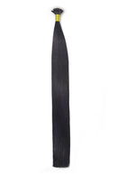 Nano Ring Hair Extensions Double Drawn - Jet Black (