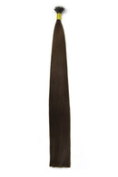 Nano Ring Hair Extensions Double Drawn - Medium Brown (