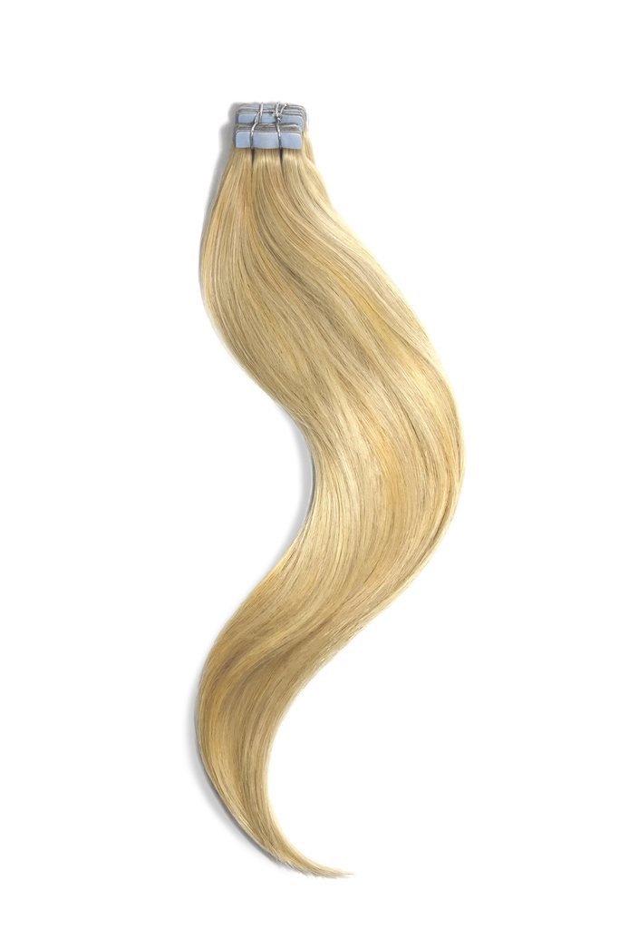 Tape In Remy Human Hair Extensions Blonde Mix (