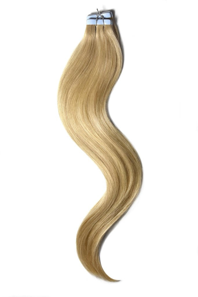 Tape in Hair Extensions Light Golden Blonde (