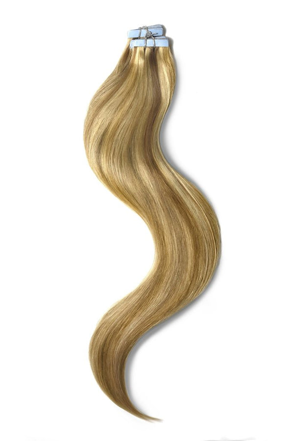 Tape in Remy Human Hair Extensions - Blonde Mix (#12/16/613)
