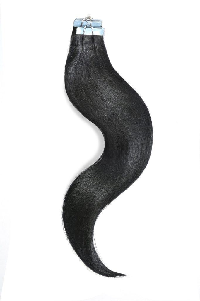 Tape In Hair Extensions Jet Black (